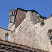 Barfüßerkirche Wand zum Chorraum