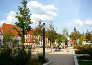 Neuer Stadtraum am Hirschgarten