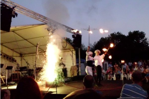 "Inflammati" und ihre atemberaubende Feuershow