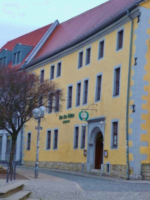 Hier wohnte Wieland mit seiner Familie während seiner Zeit in Erfurt.