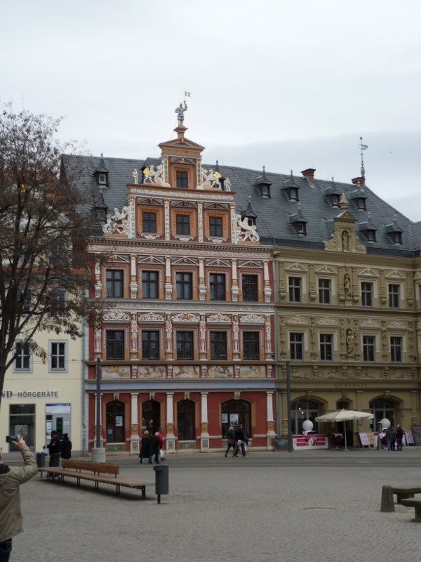 ErfurtLese Haus zum Breiten Herd und das Gildehaus
